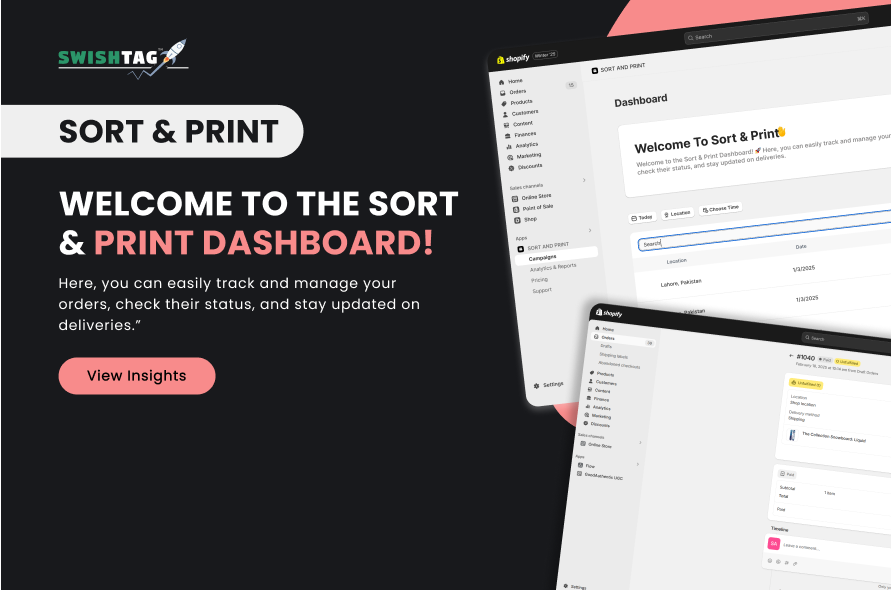 Sort Print Dashboard Sort Print Dashboard