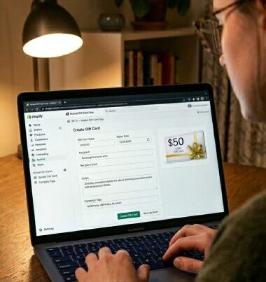 How to Create Gift Cards for Shopify Stores