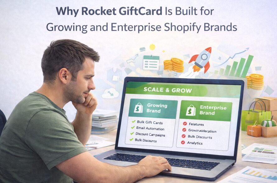 Why Rocket GiftCard Is Built for Growing and Enterprise Shopify Brands