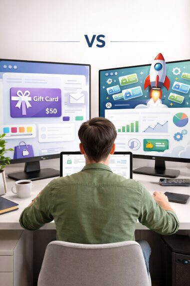 Vify vs Rocket Gift Card - The Best Shopify Gift Card Solutions