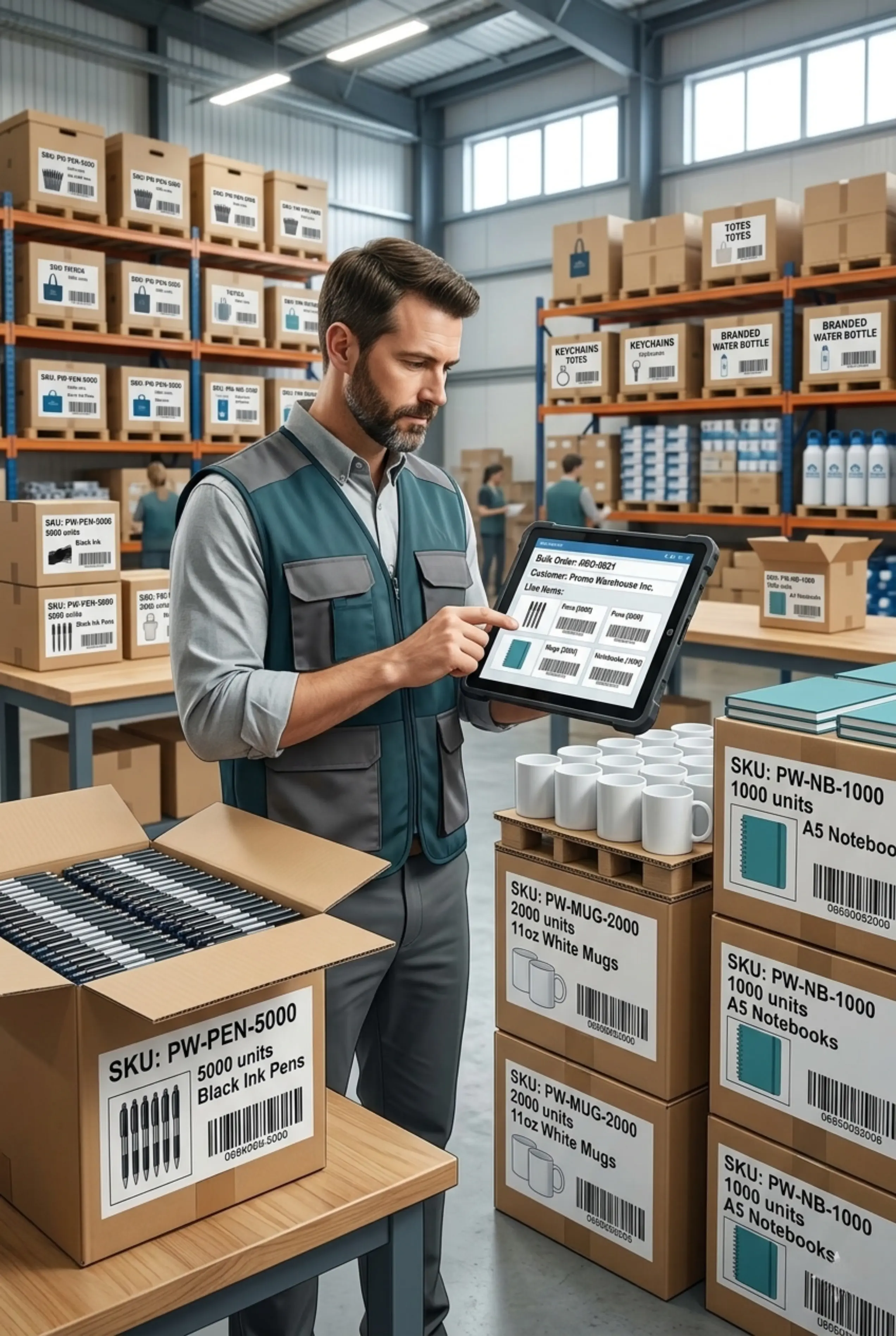 How Distributors Can Handle High Volume Promotional Orders