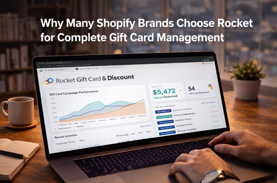 Why Many Shopify Brands Choose Rocket for Complete Gift Card Management