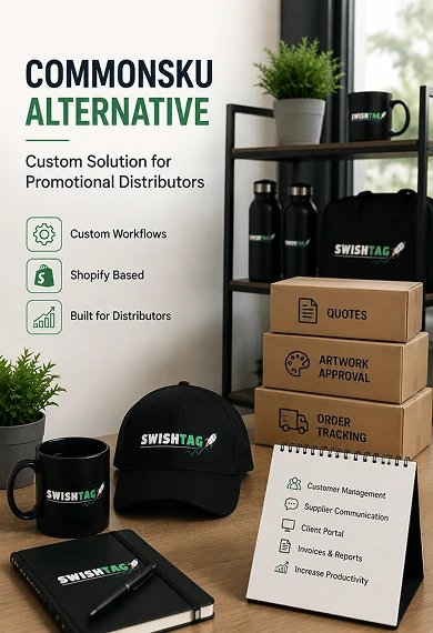 Commonsku Alternative - Custom Solution for Promotional Distributors