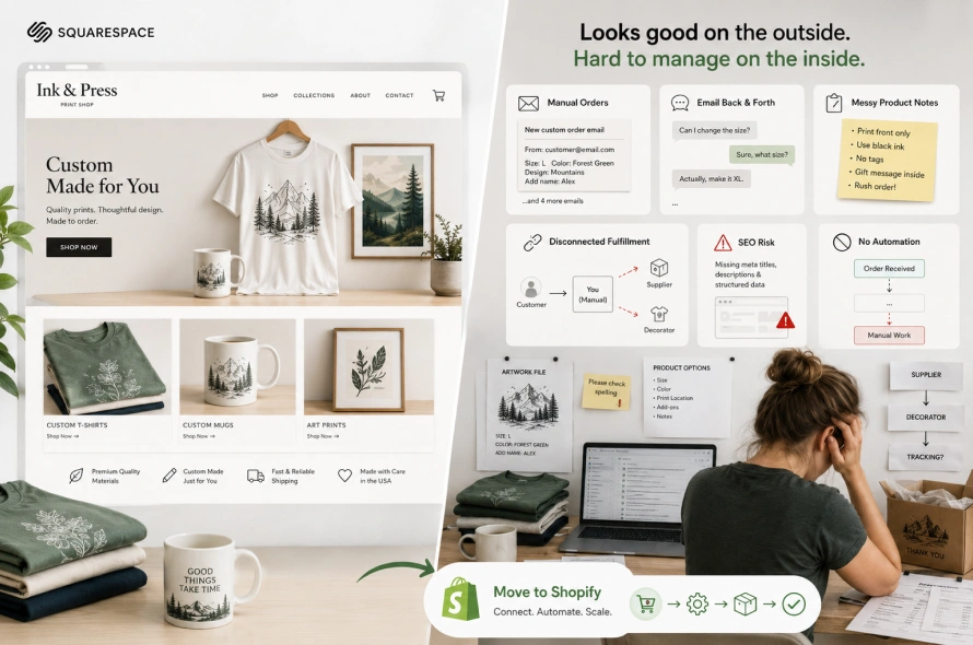Squarespace Website May Look Good, But the Business Behind it Becomes Harder to Manage