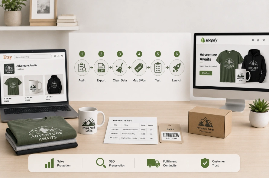 How to Migrate from Etsy to Shopify Step by Step
