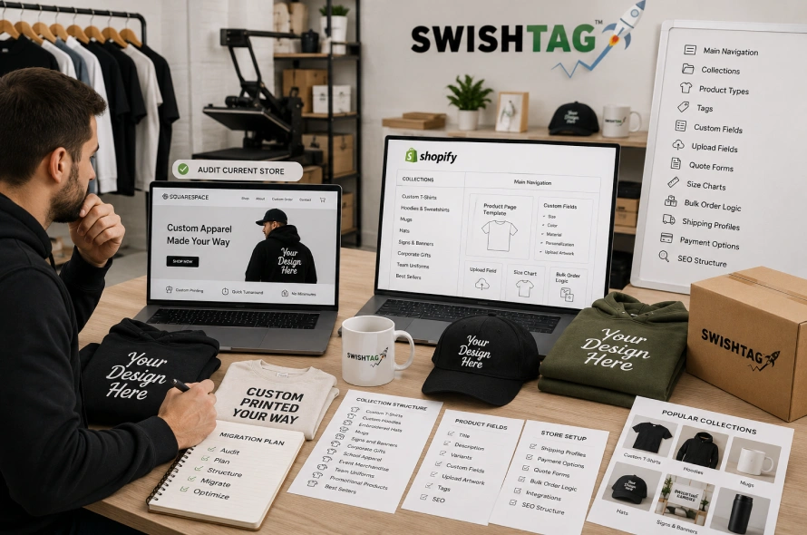 How to Migrate from Squarespace to Shopify