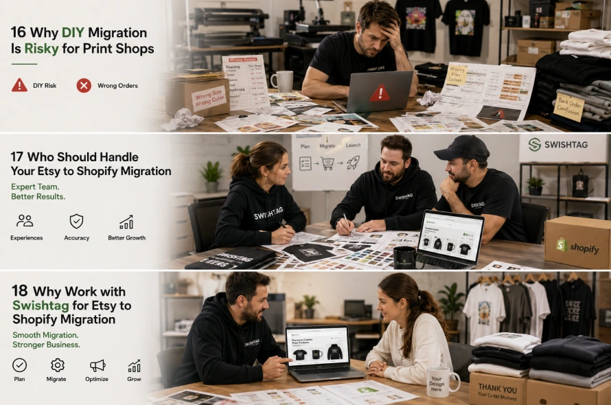 What Can Be Migrated from Squarespace to Shopify?