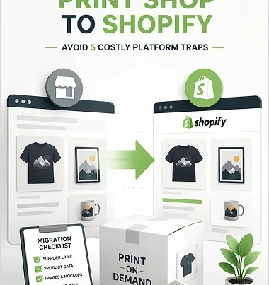 Migrate Print Shop to Shopify - Avoid These 5 Costly Platform Traps
