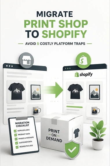Migrate Print Shop to Shopify - Avoid These 5 Costly Platform Traps