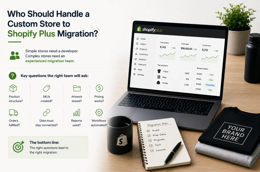 Who Should Handle a Custom Store to Shopify Plus Migration?