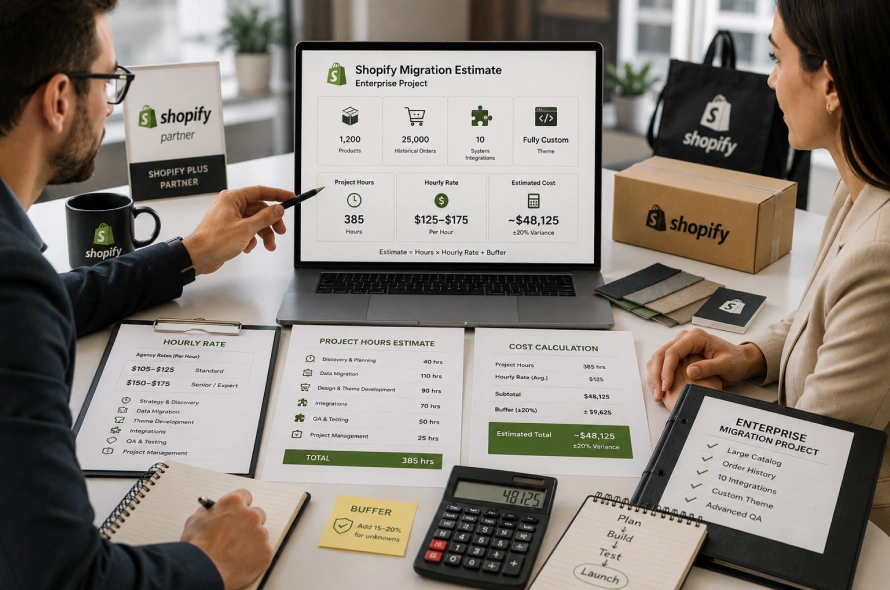 Cost Breakdown of Shopify Migration: How Agencies Price It