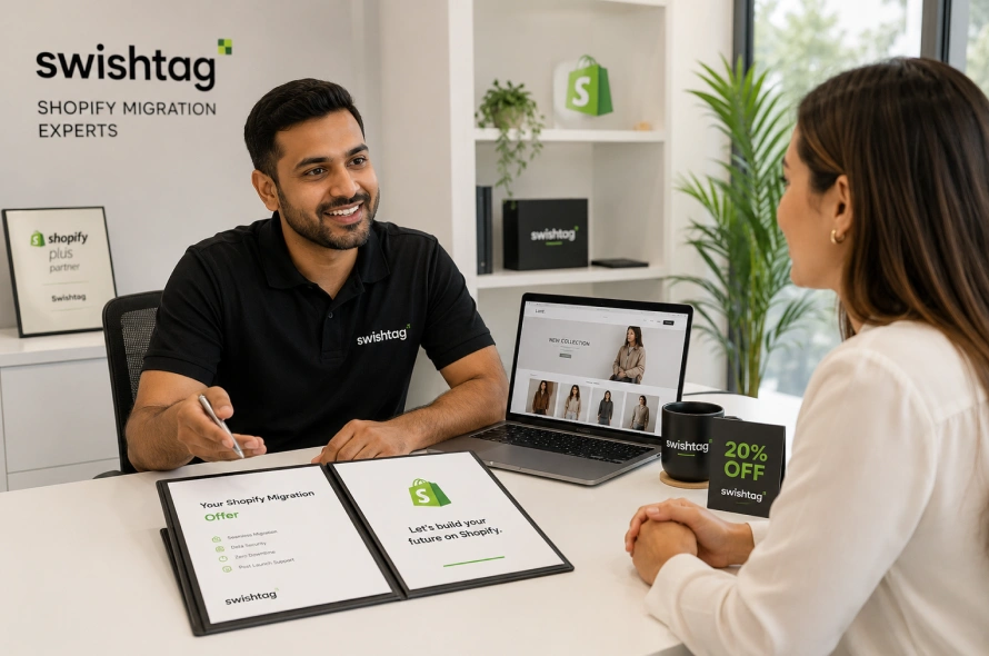 Migrating to Shopify? Swishtag Offer 20% Discount