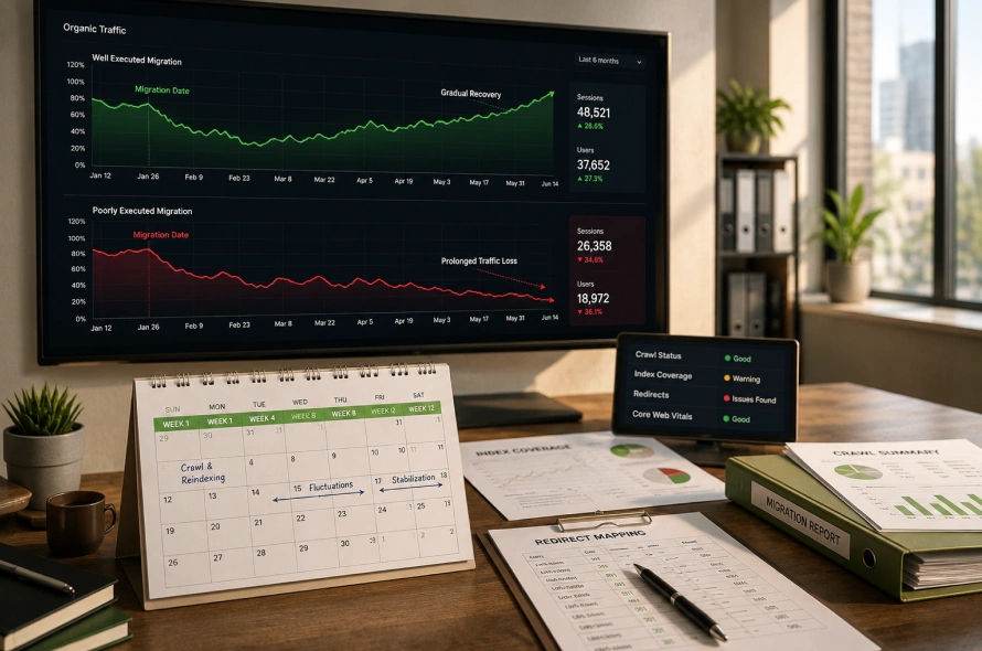 How Long Does SEO Recovery Take After a Shopify Migration?