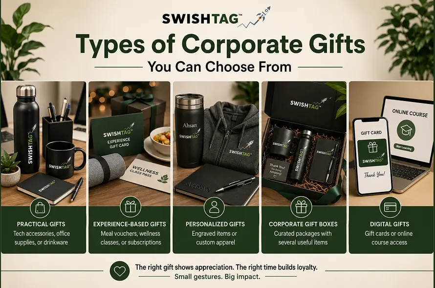 Types of Corporate Gifts You Can Choose From