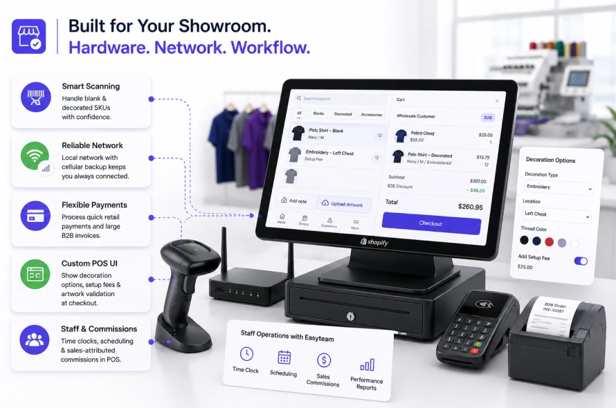 What Hardware, Network, and UI Setup Does Your Showroom Need?