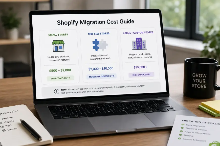 How Much a Shopify Migration Agency Costs