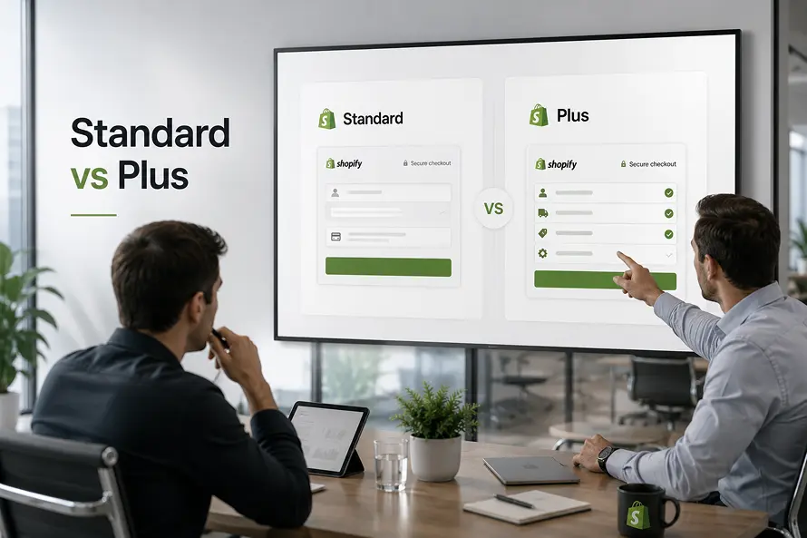 Shopify Plus vs Standard Plans for Checkout Customization